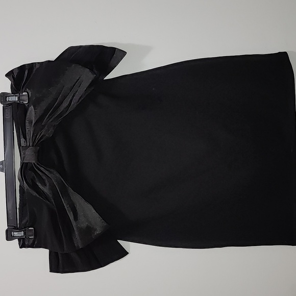 Thirty Thirty Dresses & Skirts - Black Bow mini dress size large